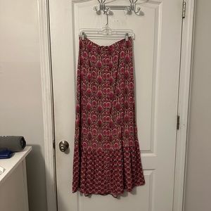 DR2 printed maxi skirt